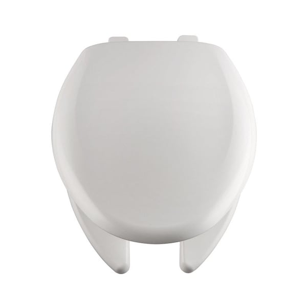 Bemis Elongated White Plastic Toilet Seat 1250TTA-000 - main
